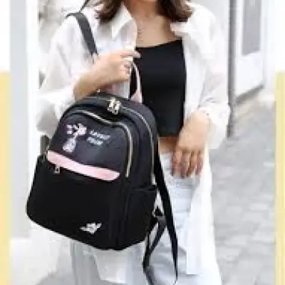 Water Registant Perfect Anti-Theft Women Backpack for School, College Fashion Backpack