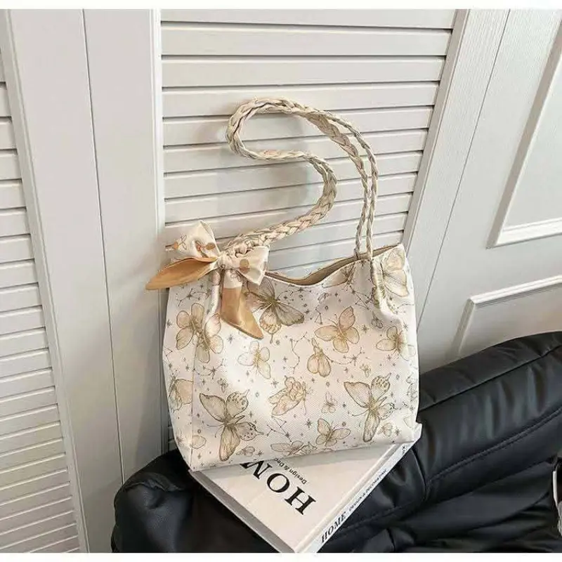 Leisure Large Capacity New Summer Shoulder Bag Butterfly Tote Bag