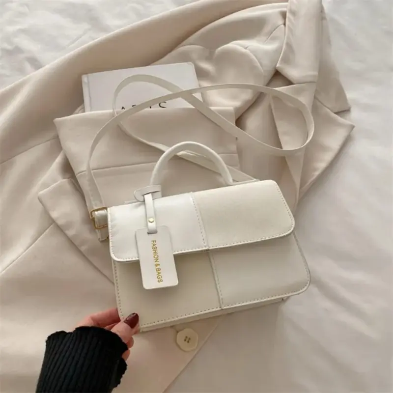 Fashion Commuting Small Square Bag Niche Design Portable Small Bags High-end Texture Single-shoulder Bag