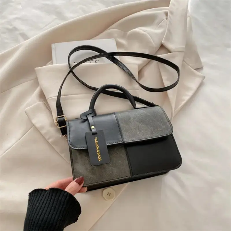 Fashion Commuting Small Square Bag Niche Design Portable Small Bags High-end Texture Single-shoulder Bag