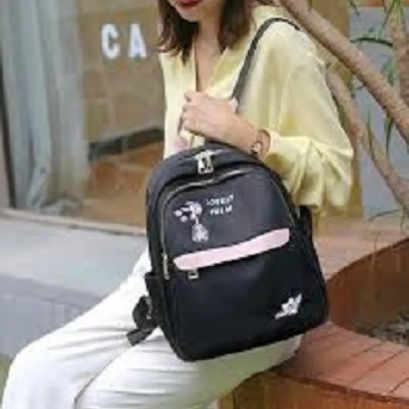 Water Registant Perfect Anti-Theft Women Backpack for School, College Fashion Backpack