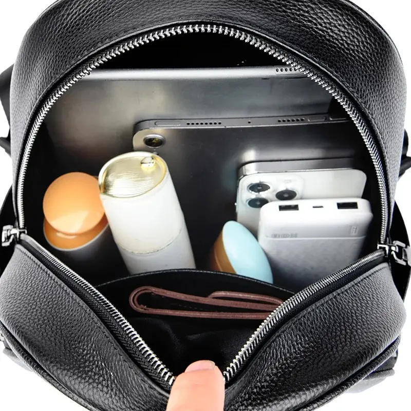 High Quality PULeather Women Backpack Luxury Ladies Travel Backpack Fashion Girls Shoulder Bags